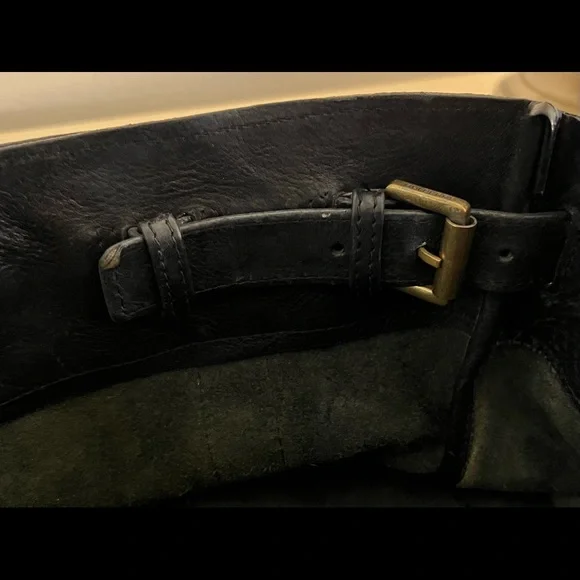 Mulberry Bayswater large, black leather pepped bag. Good condition. - Picture 4 of 8